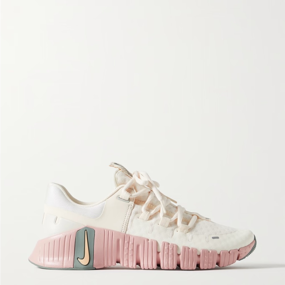 NIKE Free Metcon 5 rubber-trimmed mesh sneakers